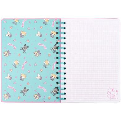 Блокнот на спіралі Kite Aggretsuko AR25-190, A5, 80 аркушів, клітинка AR25-190 фото