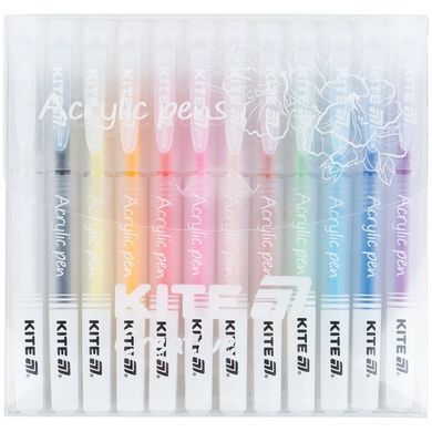 Ручки акрилові Kite Creative K-1295, набір 12шт K-1295 фото
