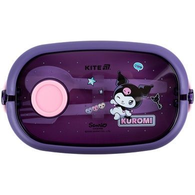 Ланчбокс Kite Kuromi HK25-1180, 900 мл, фіолетовий HK25-1180 фото