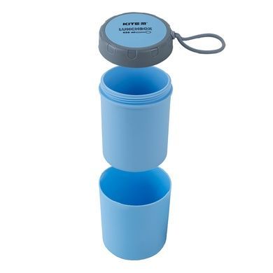 Ланчбокс круглый Kite K23-187-2, 450 мл, голубой K23-187-2 фото