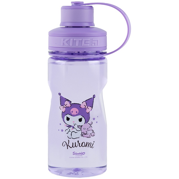 Бутылочка для воды Kite Kuromi HK24-397, 500 мл, фиолетовая HK24-397 фото