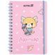 Блокнот на спіралі Kite Aggretsuko AR25-190, A5, 80 аркушів, клітинка