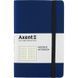 Книга записная Axent Partner Soft 8206-02-A, A5-, 125x195 мм, 96 листов, клетка, гибкая обложка, синяя 8206-02-A фото 1