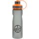 Бутылочка для воды Kite Ukraine K22-398-01, 700 мл, серо-оранжевая K22-398-01 фото 1