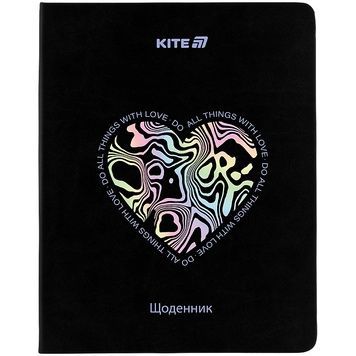Щоденник шкільний Kite Love is K25-283-3, м'яка обкладинка, PU K25-283-3 фото