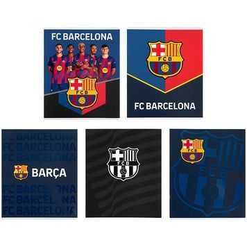 Зошит шкільний Kite FC Barcelona BC26-238, 24 аркуші, клітинка BC26-238 фото