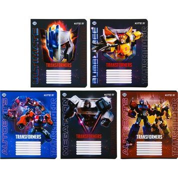 Зошит шкільний Kite Transformers TF22-234, 12 аркушів, лінія TF22-234 фото