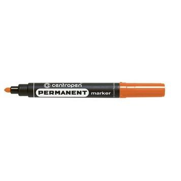 Маркер Permanent 8566 круглий оранжевий. 1 шт. (полібег) 8566/06/1/P фото