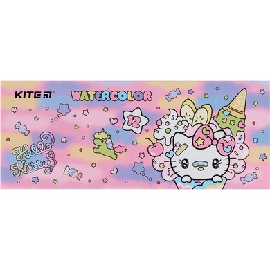 Фарби акварельні Kite Hello Kitty HK23-041, 12 кольорів HK23-041 фото