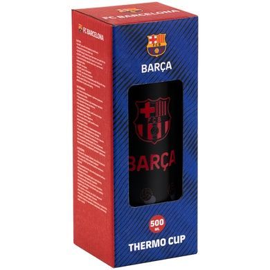 Термочашка с трубочкой Kite FC Barcelona BC25-1264, 500 мл BC25-1264 фото