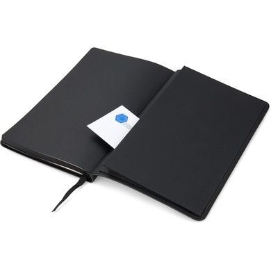 Книга записна Axent Partner Soft 8206-15-A, A5-, 125x195 мм, 96 аркушів, клітинка, гнучка обкладинка, срібляста 8206-15-A фото