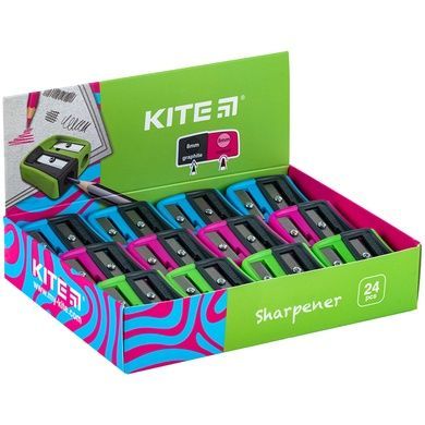 Точилка Kite Duo K24-166, асорті кольорів K24-166 фото