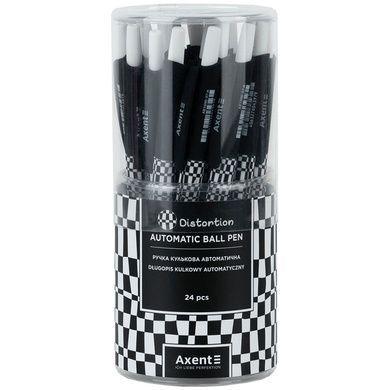Ручка шариковая автоматическая Axent Distortion AB1090-37-A, 0.5 мм, синяя ab1090-37-a фото