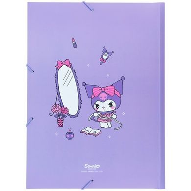 Папка на гумці Kite Kuromi HK25-247-1, A4 HK25-247-1 фото
