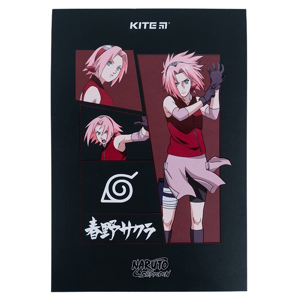 Блокнот-планшет Kite Naruto NR23-194-2, A5, 50 аркушів, клітинка NR23-194-2 фото