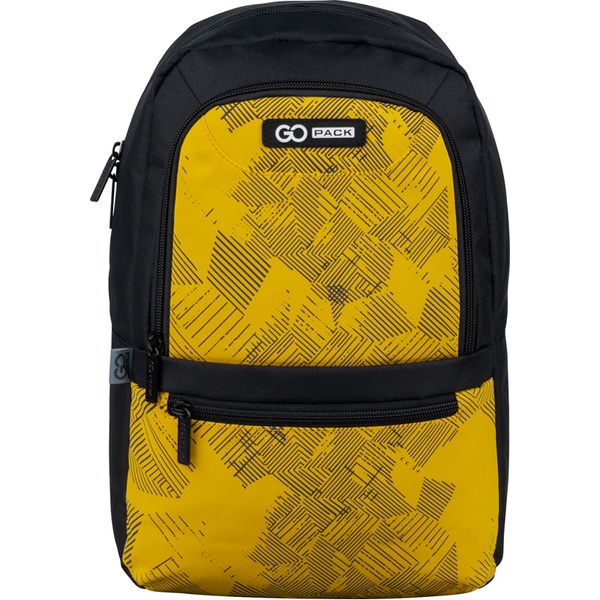 Рюкзак для города и учебы GoPack Education Teens 119-2 чёрно-жёлтый GO22-119S-2 фото