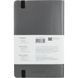 Книга записна Axent Partner Soft 8206-15-A, A5-, 125x195 мм, 96 аркушів, клітинка, гнучка обкладинка, срібляста 8206-15-A фото 2