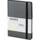 Книга записна Axent Partner Soft 8206-15-A, A5-, 125x195 мм, 96 аркушів, клітинка, гнучка обкладинка, срібляста 8206-15-A фото 3