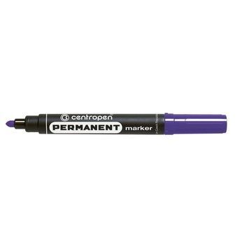 Маркер Permanent 8566 круглий фіолетовий. 1 шт. (полібег) 8566/08/1/P фото