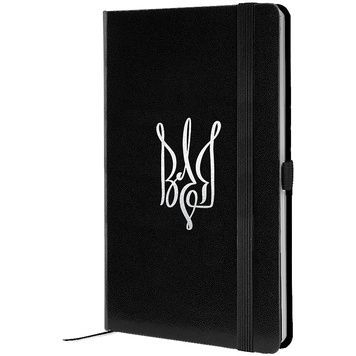 Книга записна Partner, 125*195, 96арк, кліт, чорн, Воля 8201-01-6-A фото