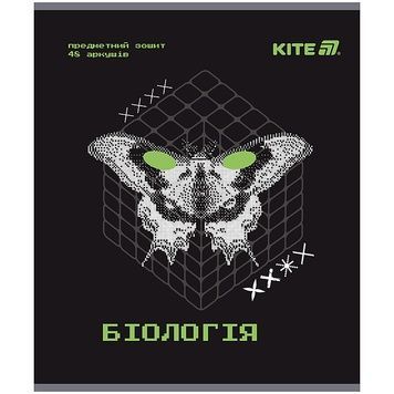 Тетрадь предметная Kite Techno K25-240-7, 48 листов, клетка, биология K25-240-7 фото