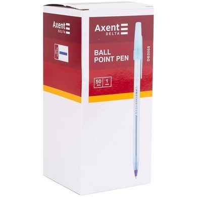 Ручка кулькова Axent Delta DB2055-02, 1 мм, синя DB2055-02 фото