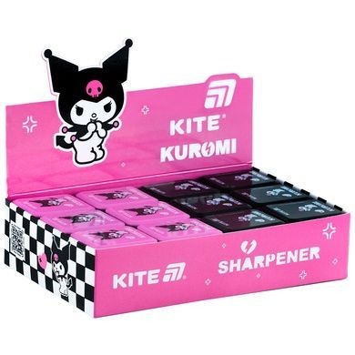 Точилка з контейнером прямокутна Kite Kuromi HK25-116-2 HK25-116-2 фото