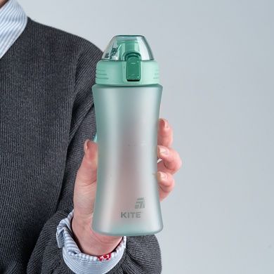 Пляшечка для води Kite K25-1215-2, 500 мл, бірюзова K25-1215-2 фото
