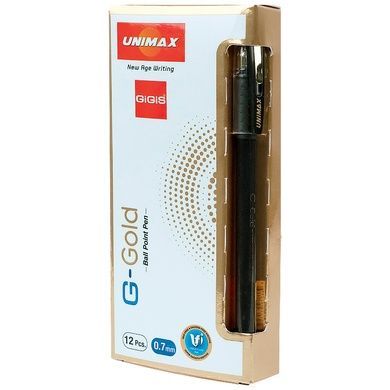 Ручка шариковая G-Gold, черная UX-139-01 фото