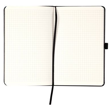 Книга записна Partner, 125*195, 96арк, кліт, чорн, Воля 8201-01-6-A фото