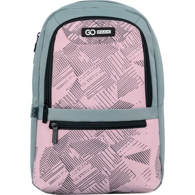 Рюкзак для міста та навчання GoPack Education Teens 119-4 сіро-рожевий GO22-119S-4 фото