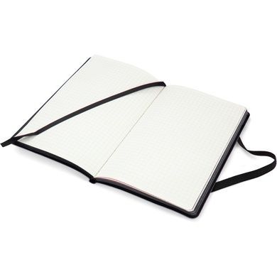 Книга записна Axent Partner Soft 8206-34-A, A5-, 125x195 мм, 96 аркушів, клітинка, гнучка обкладинка, срібляста 8206-34-A фото
