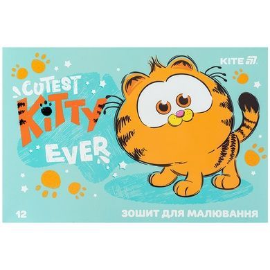 Зошит для малювання Kite Garfield GF25-241, 12 аркушів GF25-241 фото