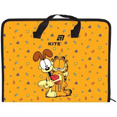 Папка-портфель на блискавці Kite Garfield GF26-202, 1 відділення, A4 GF26-202 фото