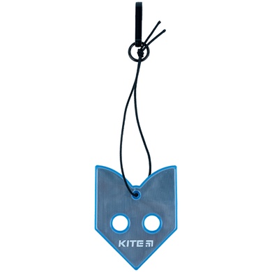 Підвіска м'яка світловідбиваюча Kite K23-111-1, фігурна, блакитна K23-111-1 фото