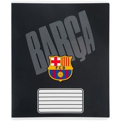 Зошит шкільний Kite FC Barcelona BC26-236, 18 аркушів, клітинка BC26-236 фото