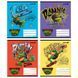 Зошит шкільний Kite Ninja Turtles NT25-235, 12 аркушів, коса лінія