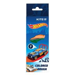 Цветнове тесто для лепки Kite Hot Wheels HW21-136, 7*20 г