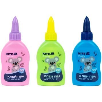 Клей ПВА Kite Creative K-1134, 60 мл K-1134 фото