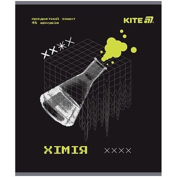 Тетрадь предметная Kite Techno K25-240-6, 48 листов, клетка, химия K25-240-6 фото