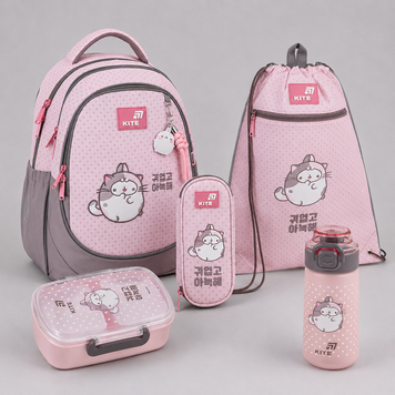 Школьный набор 5в1 Kite Education Molang SET_ML26-700M SET_ML26-700M фото