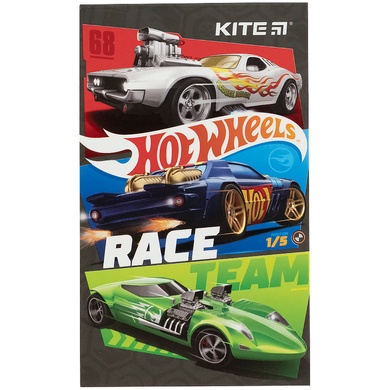Блокнот-планшет Kite Hot Wheels HW21-195, A6, 50 аркушів, нелінований HW21-195 фото