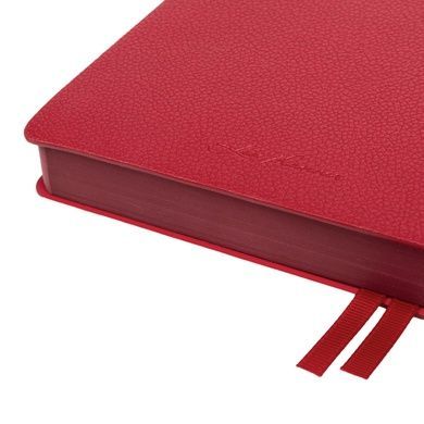 Ежедневник Leo Planner Binario A5 датированный 2027 мягкий бордовый 368 страниц 252728 фото