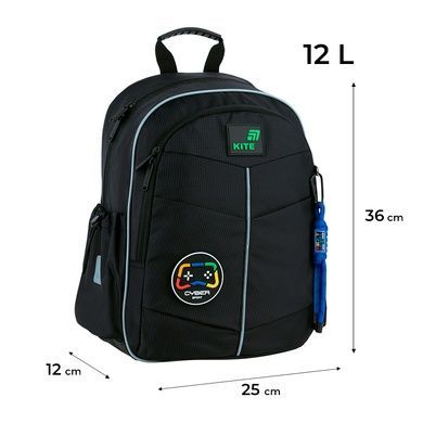 Рюкзак шкільний Kite Education Cyber K26-771S-3 K26-771S-3 фото