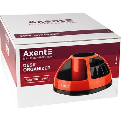 Підставка-органайзер Axent Duoton 2204-42-A, 170x170x120 мм, 11 відділень, персикова 2204-42-A фото