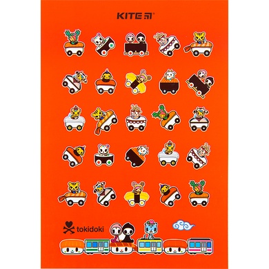 Блокнот-планшет Kite tokidoki TK22-194-2, A5, 50 аркушів, клітинка TK22-194-2 фото