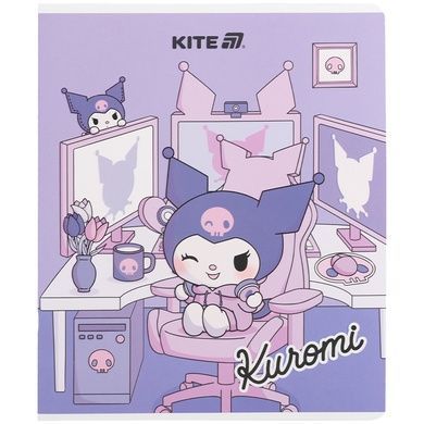 Зошит шкільний Kite Kuromi HK25-238, 24 аркуші, клітинка HK25-238 фото