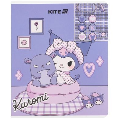 Зошит шкільний Kite Kuromi HK25-238, 24 аркуші, клітинка HK25-238 фото