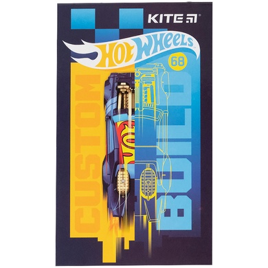 Блокнот-планшет Kite Hot Wheels HW21-195, A6, 50 аркушів, нелінований HW21-195 фото
