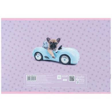 Зошит для малювання Kite Studio Pets SP25-241, 12 аркушів SP25-241 фото